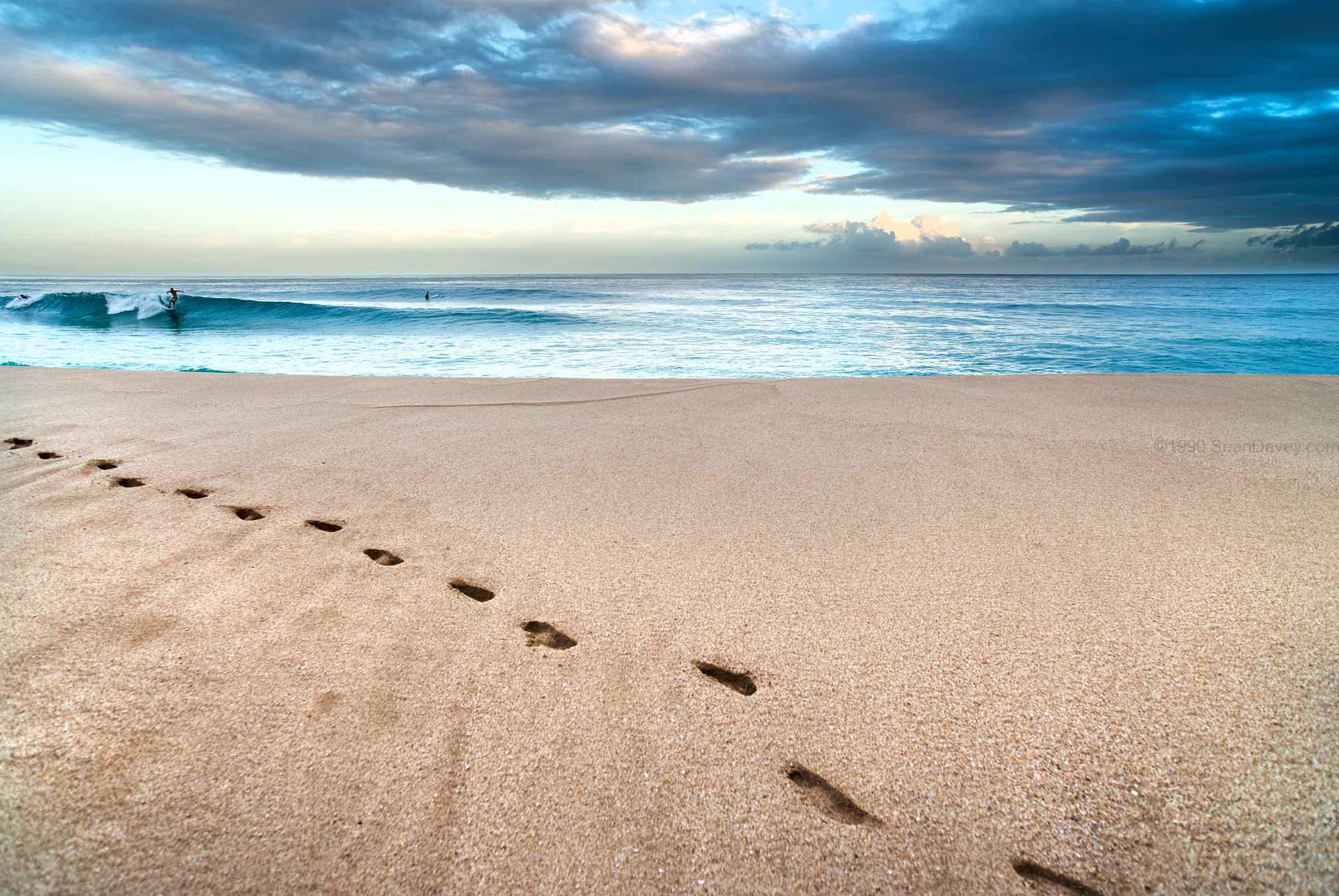 Beach Break Footprints