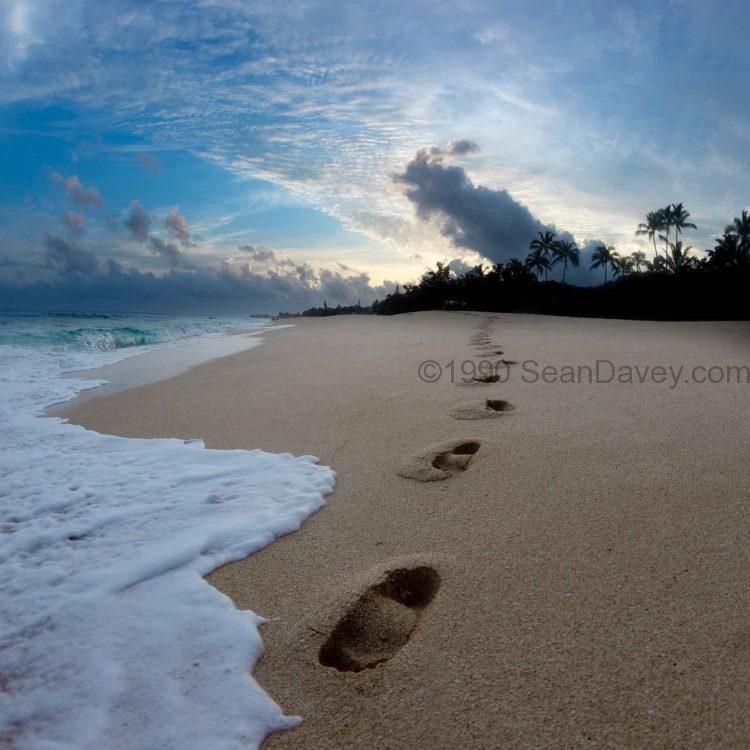 Dawn Footprints