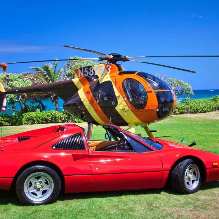 Magnum Heli & Ferrari 1