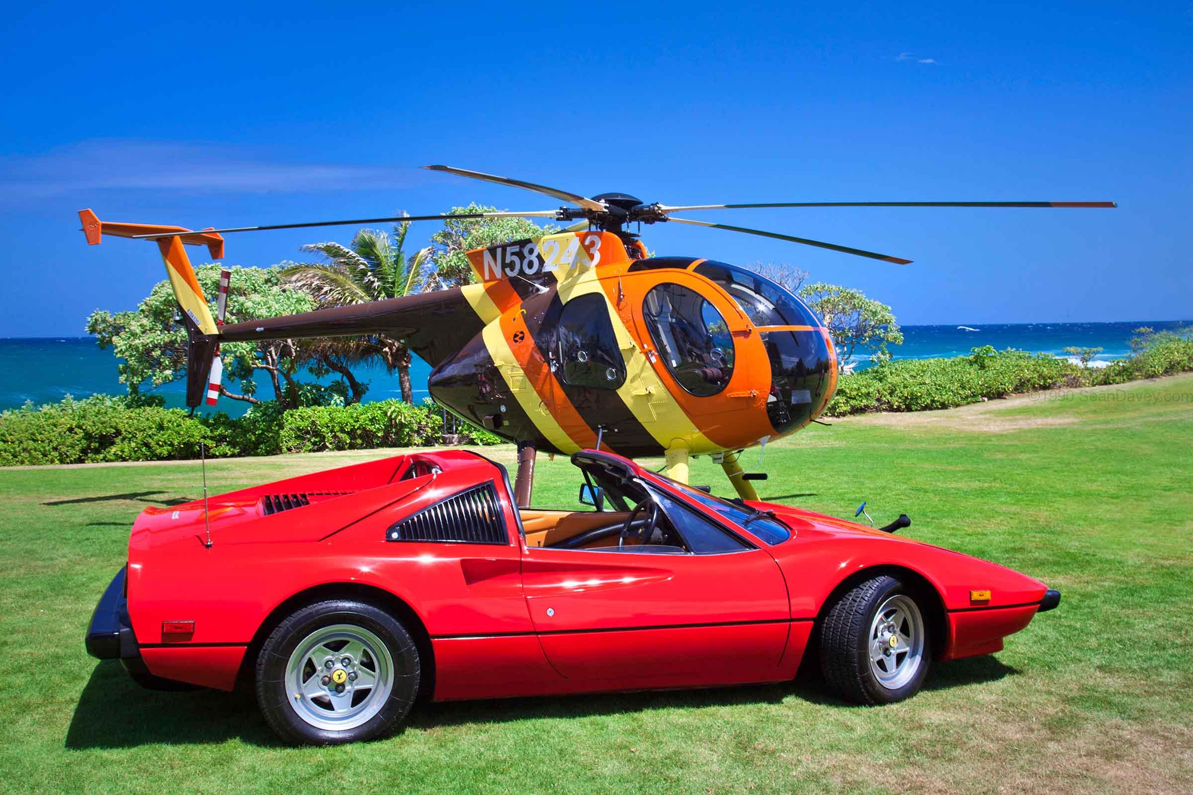 Magnum Heli & Ferrari 1