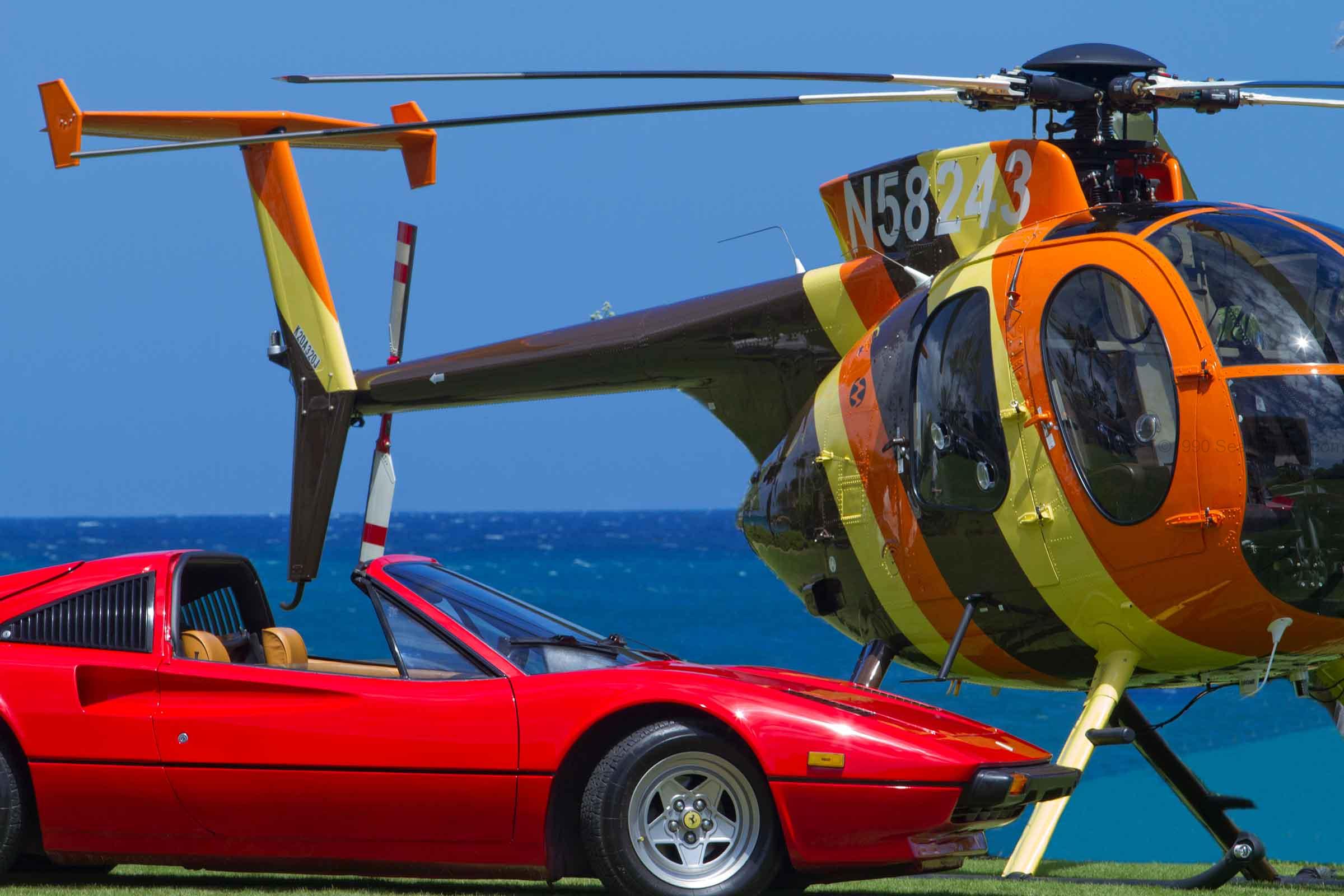 Magnum Heli & Ferrari 2