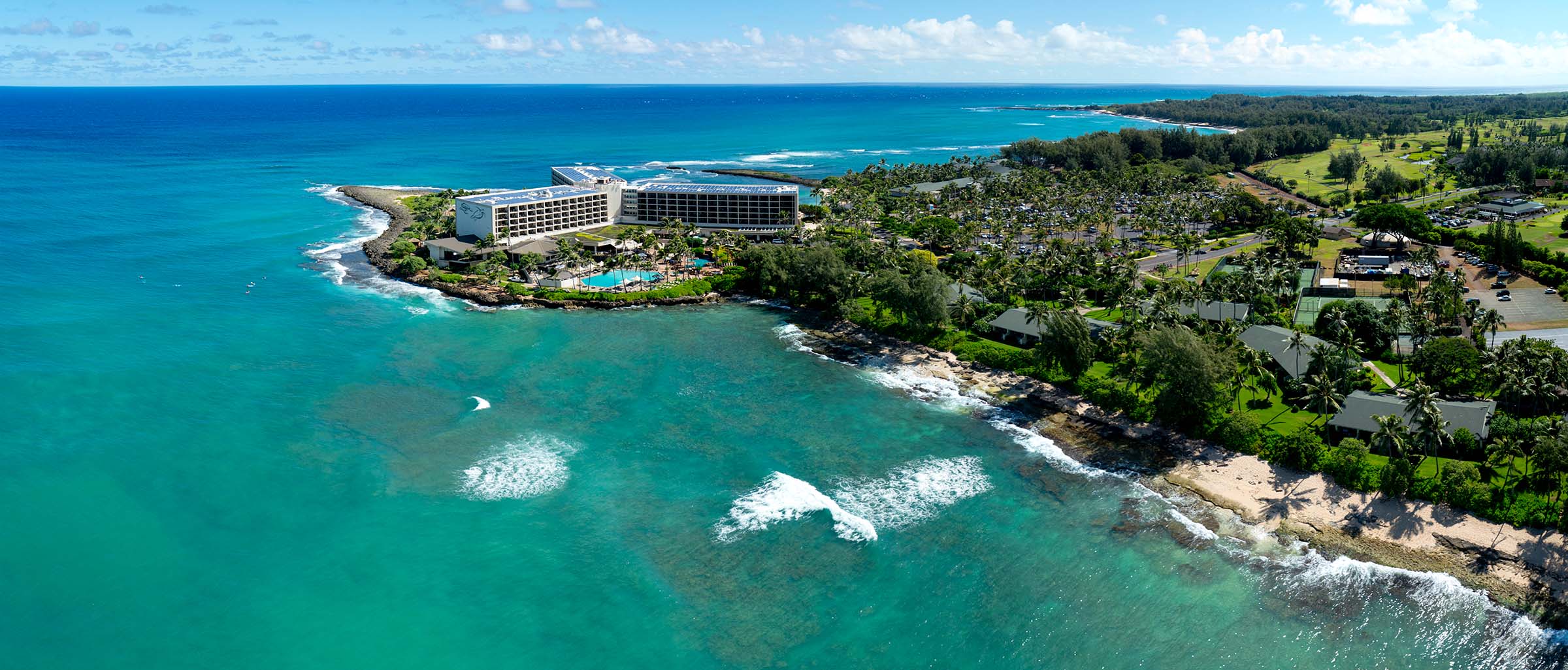 Turtle Bay Overview from the West