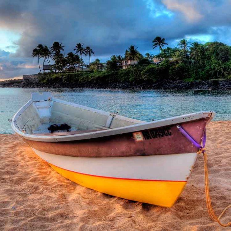 Beached Boat