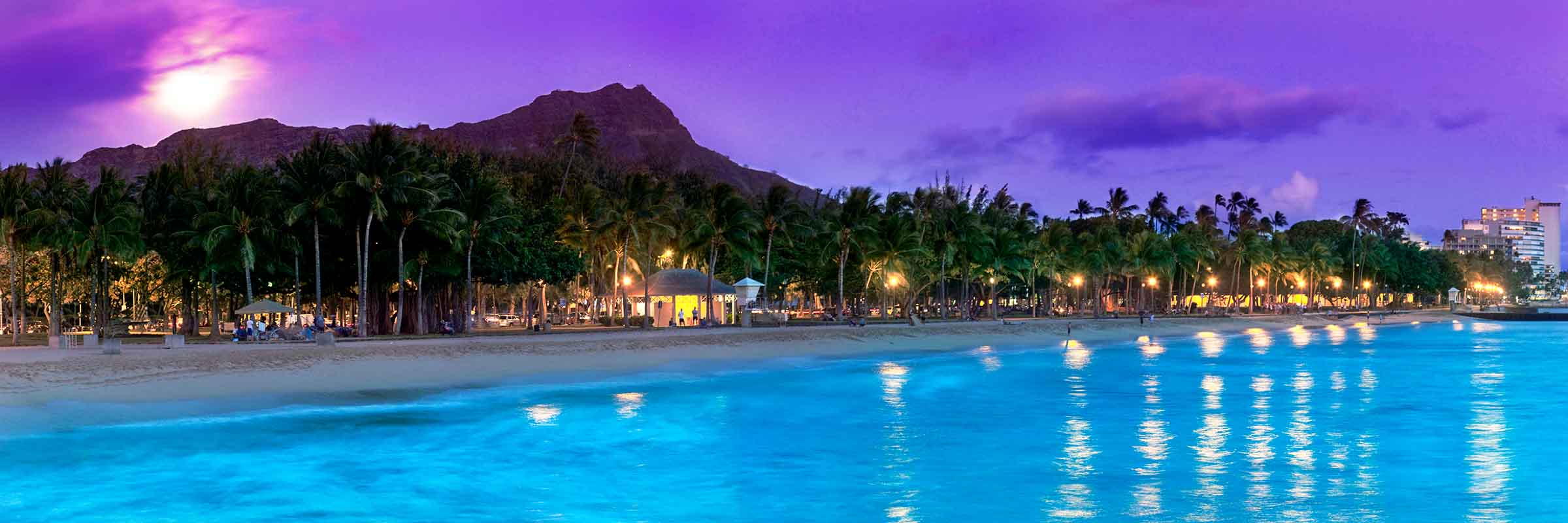 Diamond Head Moonrise