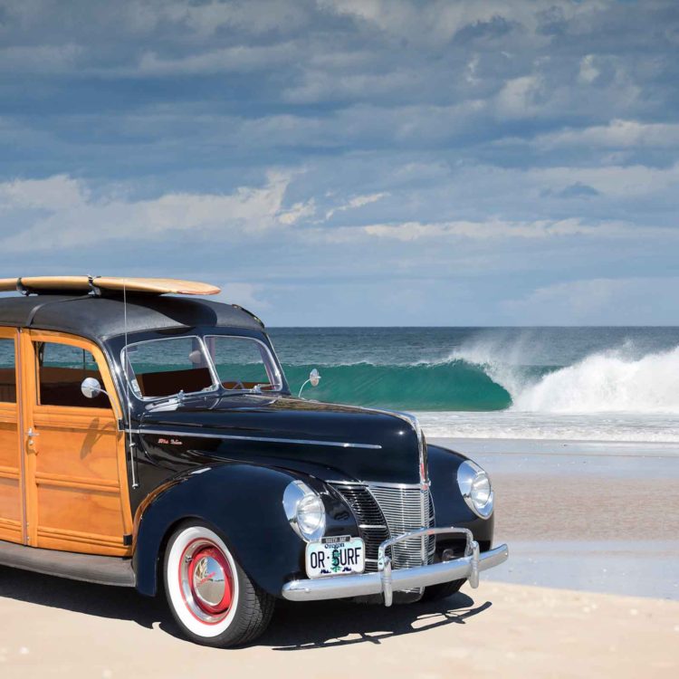 Old Ford Deluxe