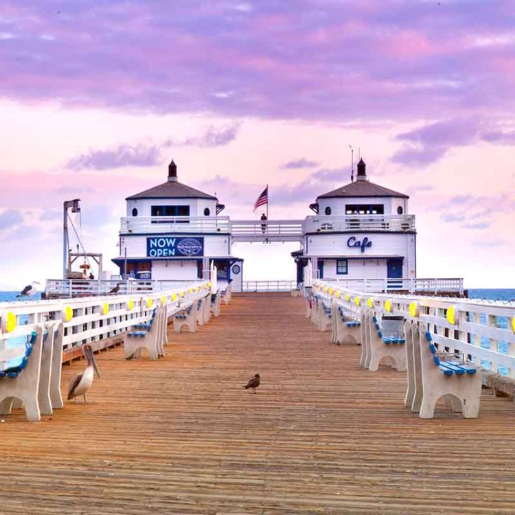 On Malibu Pier