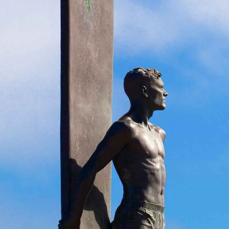 Santa Cruz Surfer Statue