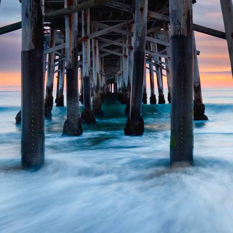 Under Balboa Pier