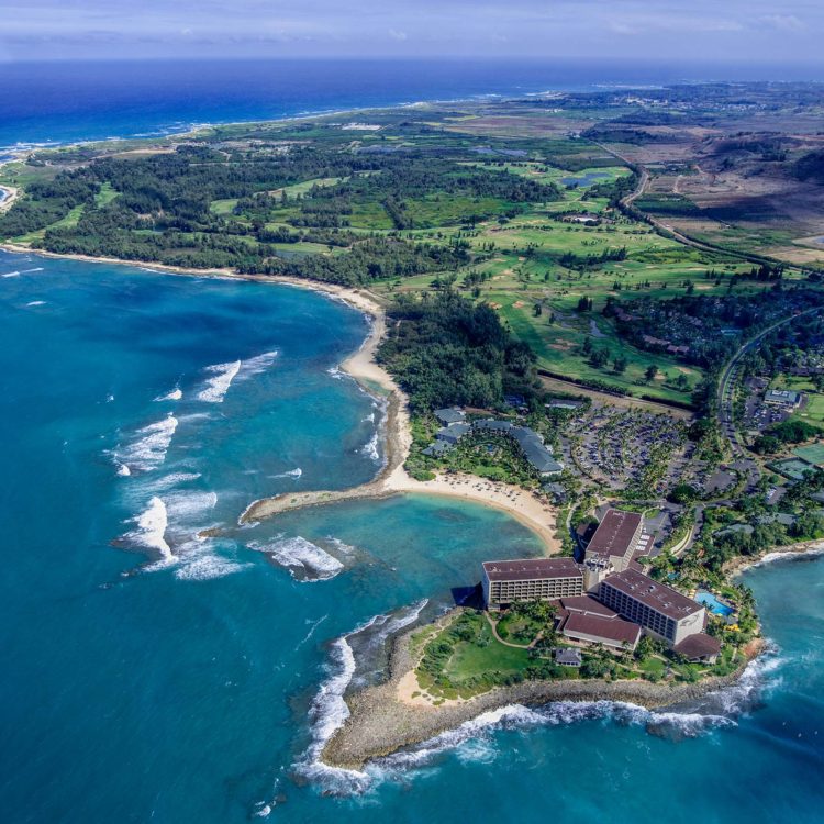 Turtle Bay Overview - Looking West