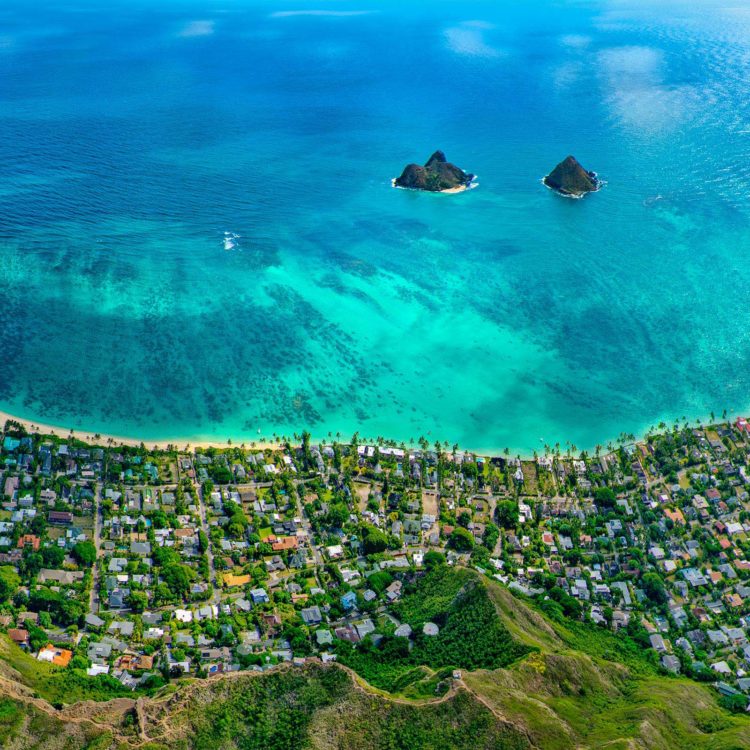 Lanikai Aerial