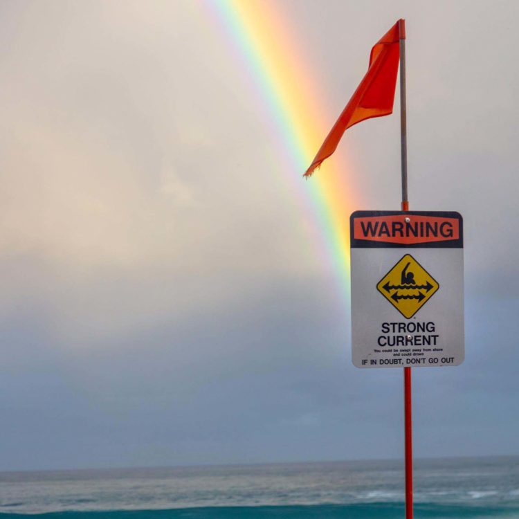 Rainbows At Pipeline