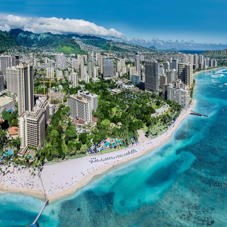 Waikiki Beach Overview