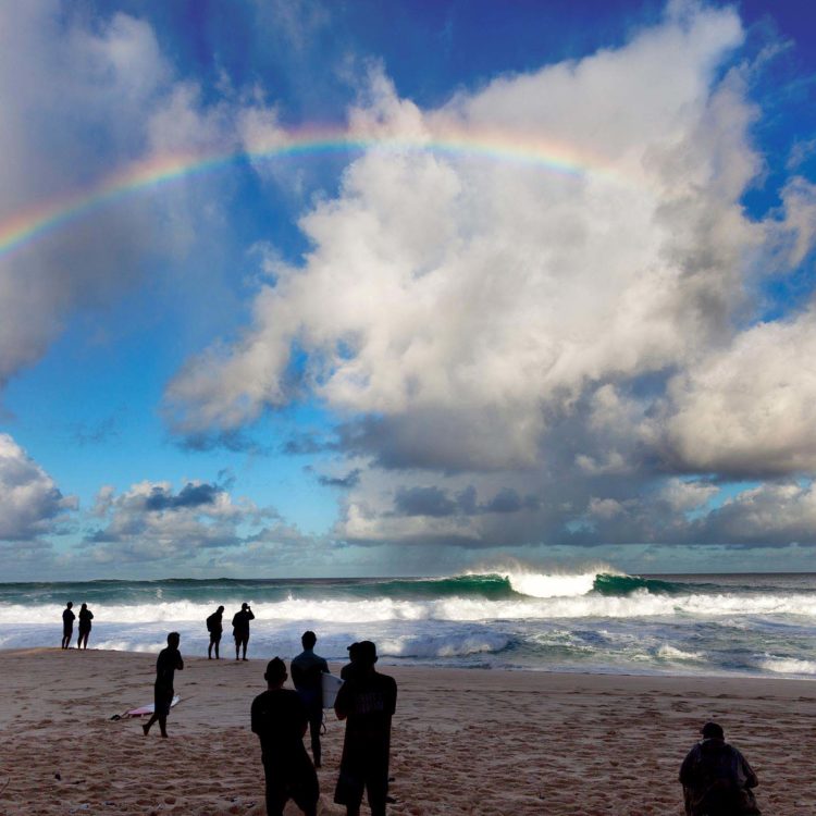 Rainbow Silhouettes