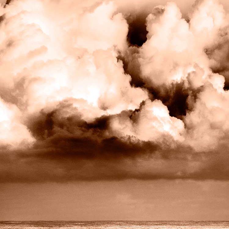 Storm Brewing Over Pipe Amber